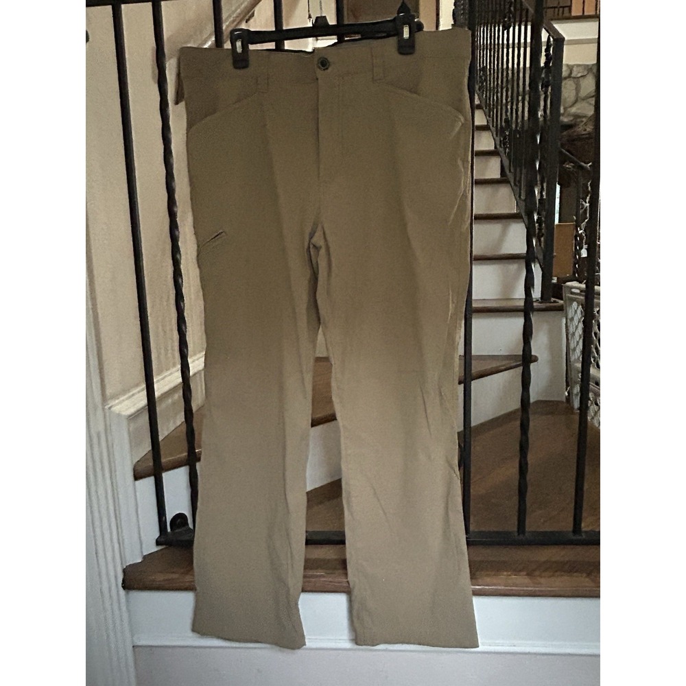 ORVIS Pants Men's 38x30 Beige Khaki Cotton Blend Stretch